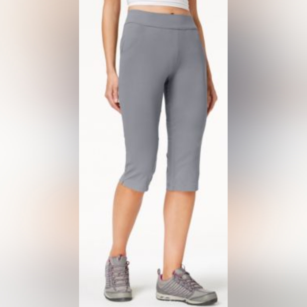 Columbia Gray Cropped Yoga Leggings Size SP